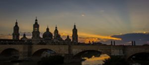 Camino Catalán through Zaragoza