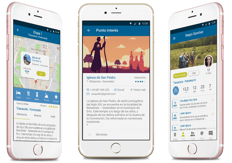 Pilgrim Camino de Santiago App El Camino de Santiago en tu Móvil