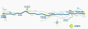 Mapa Etapa 23 Camino Portugués