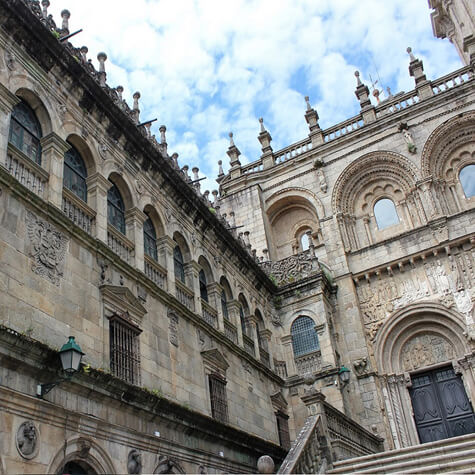サンティアゴ大聖堂の回廊