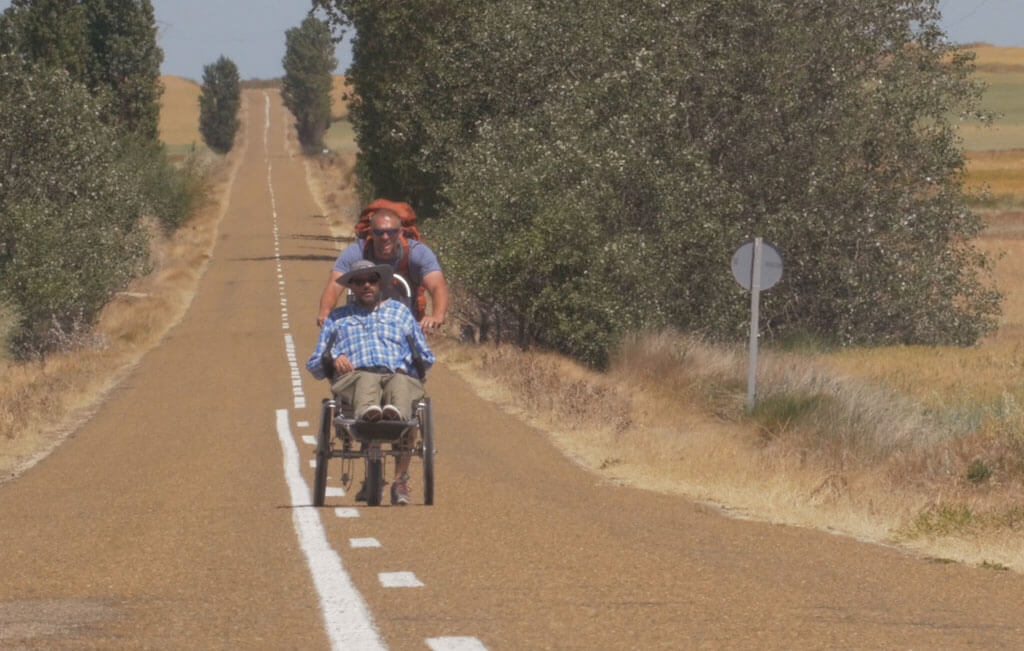 cammino di Santiago con disabilità