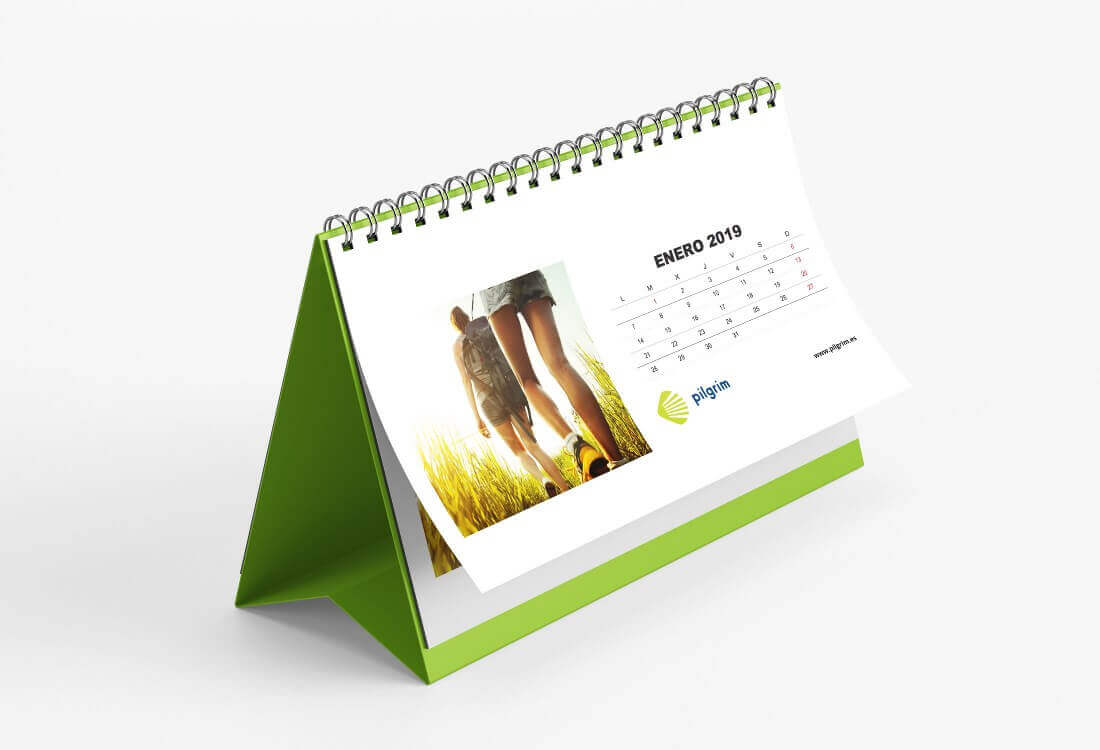 Calendario Camino de Santiago