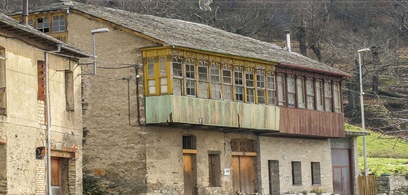 Casa tradicional de Santalla del Bierzo