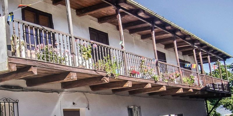 Casas tradicionales de la Chana