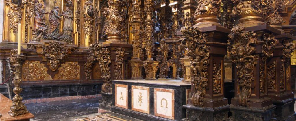 retablo mayor san martin pinario