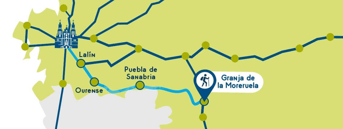Mapa Camino Sanabrés