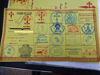 Credencial del Camino de Uclés