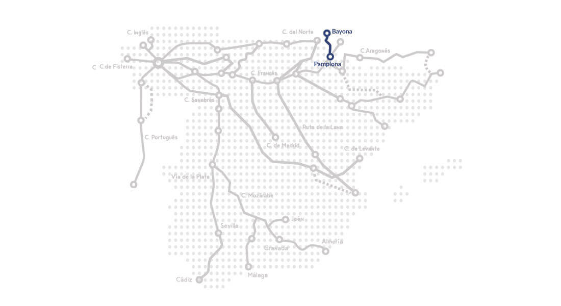 Cammino Baztanes Tappe E Mappe Cammino Di Santiago Pilgrim